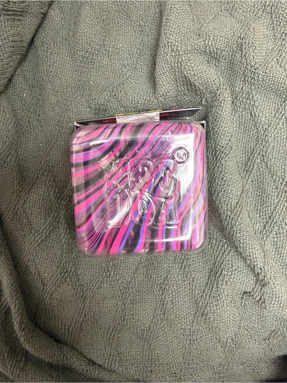 Nee Doh Nice Berg Swirl - Purple Pink and Black Swirl